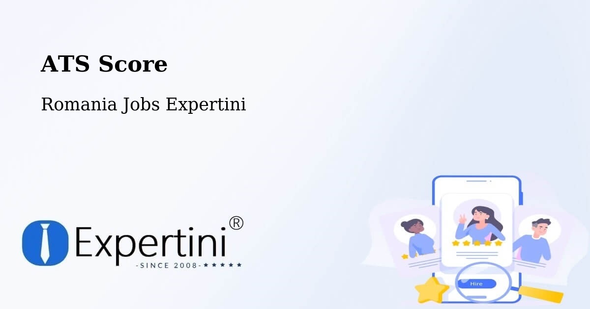 Resume ATS Score & Job Description Match Tool – Codăeşti - Romania Jobs Expertini