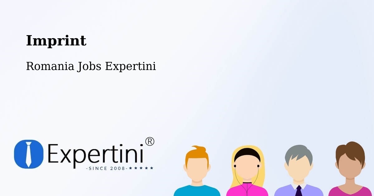 Imprint – Codăeşti - Romania Jobs Expertini